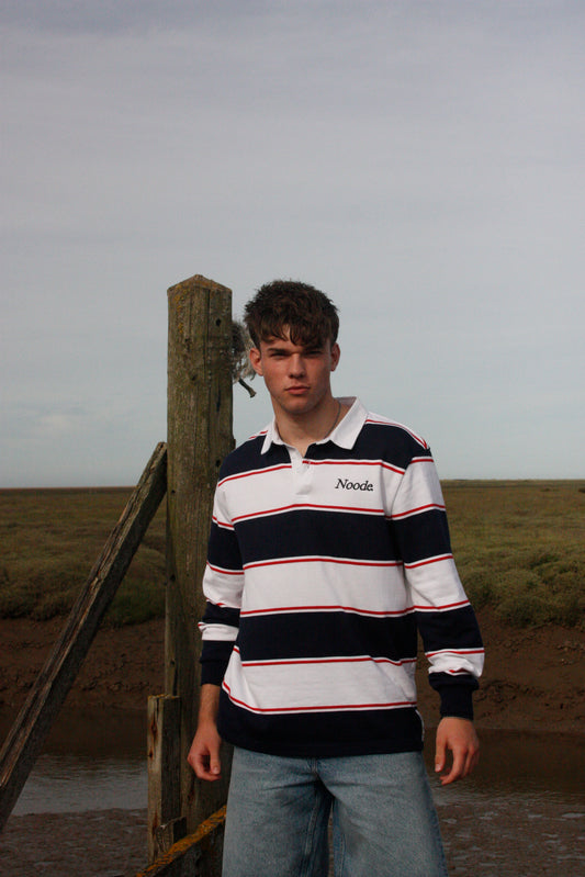 Harbour Navy Rugby Shirt